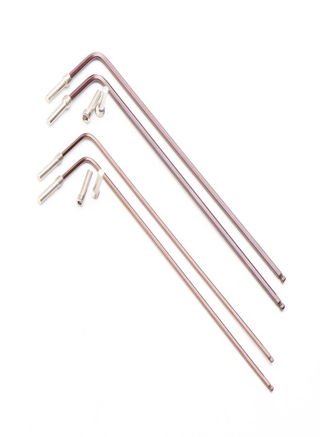 Rchobbytop Steel Screw Shaft M3x2.0x12mm (20pcs) & M4x2.5x12mm (20pcs), 1.5mm (5pcs) & 2mm (5pcs) Hex Key for Axial RC4WD HPI Arrma MST Team Associated Traxxas RC Crawler Truck Buggy - Image 4